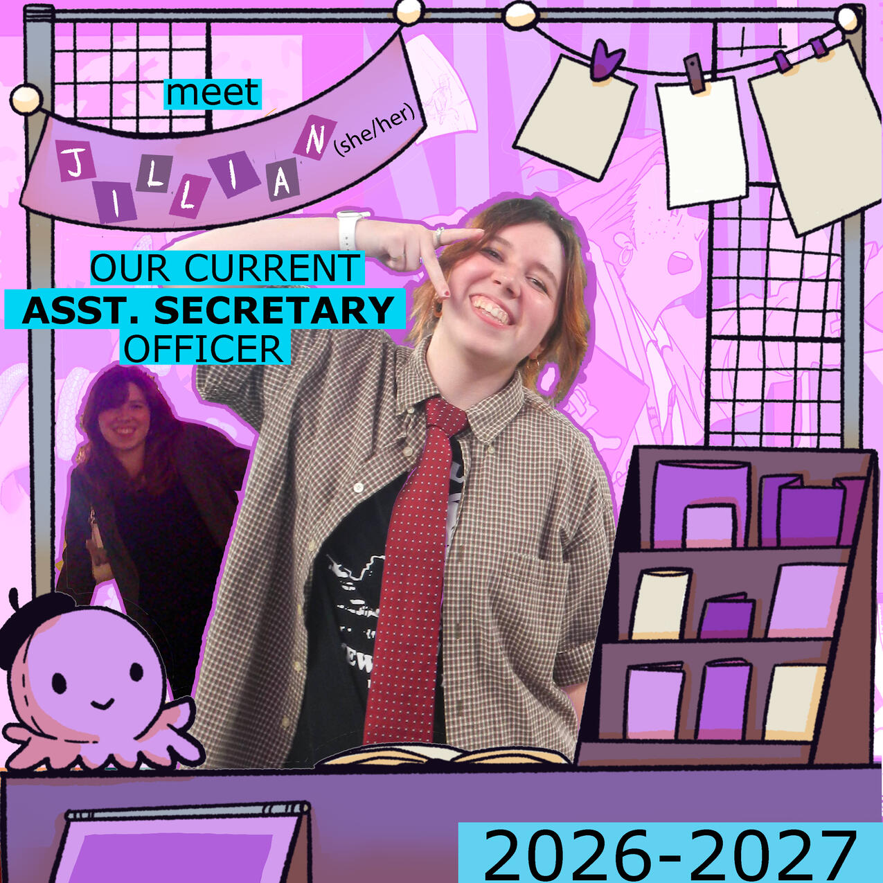 Jillian Kenny; She/Her Asst. Secretary, Illustration '28