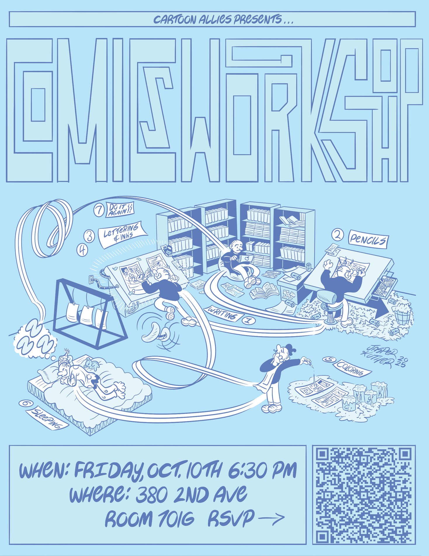 Good morning gamers… …and congratulations on finishing the school year! We will not be holding a regular meeting this Friday— instead, we will be hosting our school’s own comic convention, Fresh Meat! Fresh Meat will be taking place from 6-9 PM in the St