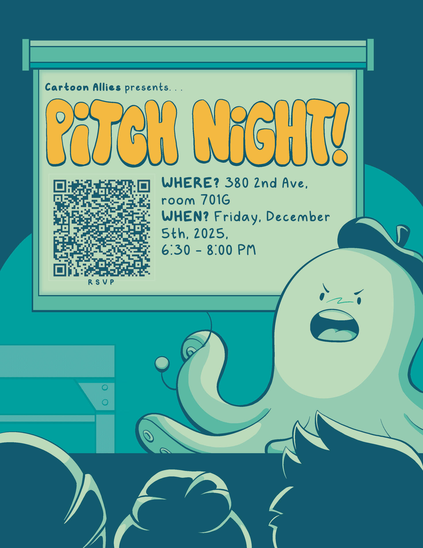 grouphoto Good morning gamers… …and congratulations on finishing the school year! We will not be holding a regular meeting this Friday— instead, we will be hosting our school’s own comic convention, Fresh Meat! Fresh Meat will be taking place from 6-9 PM in the St