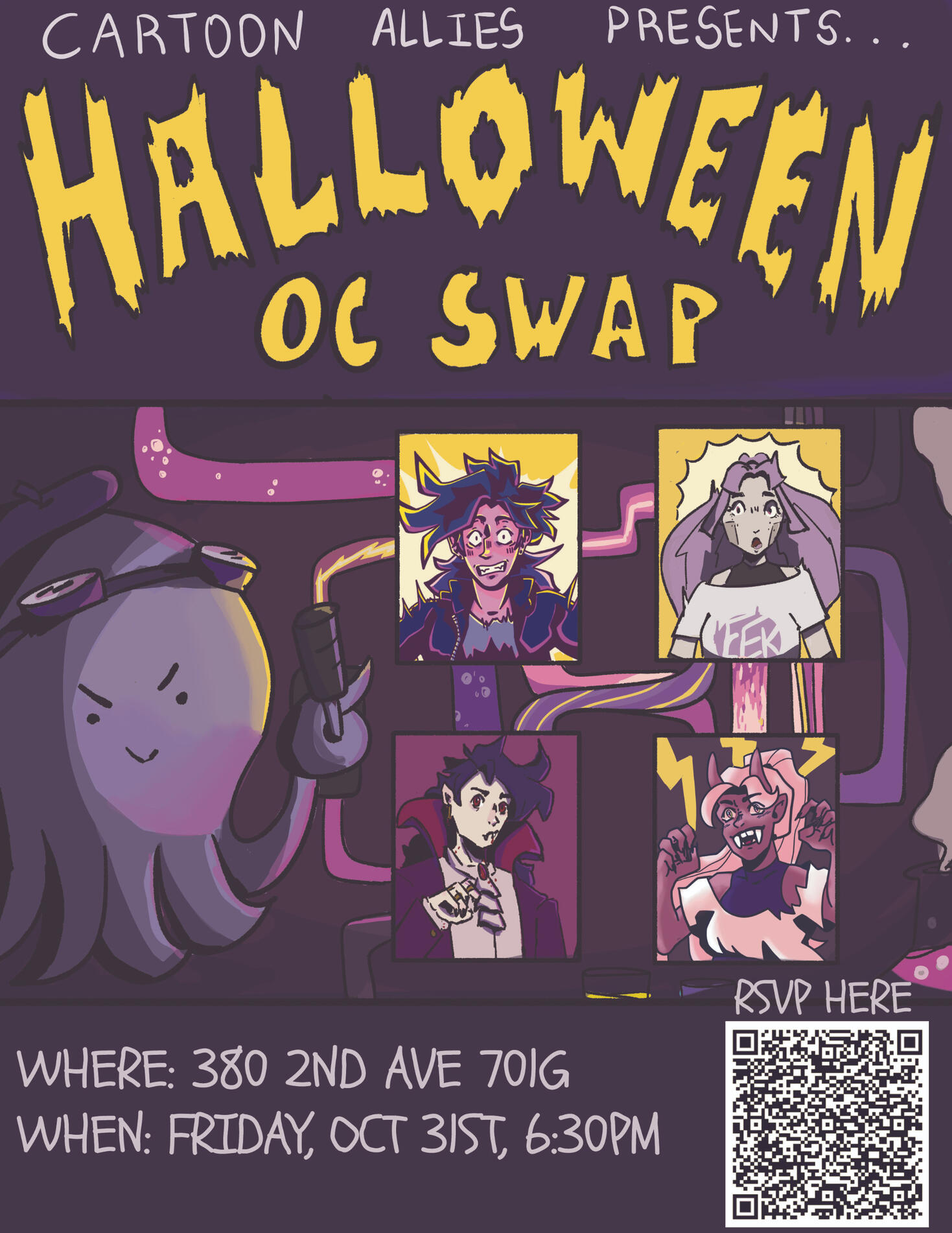 Good morning gamers… …and congratulations on finishing the school year! We will not be holding a regular meeting this Friday— instead, we will be hosting our school’s own comic convention, Fresh Meat! Fresh Meat will be taking place from 6-9 PM in the St