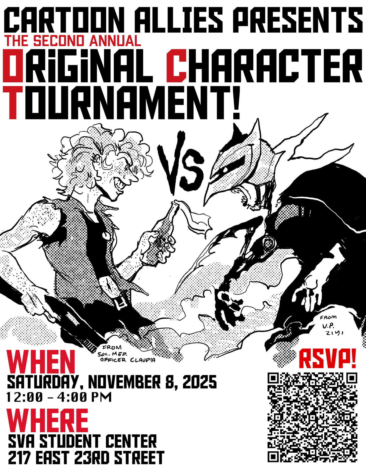 Good morning gamers… …and congratulations on finishing the school year! We will not be holding a regular meeting this Friday— instead, we will be hosting our school’s own comic convention, Fresh Meat! Fresh Meat will be taking place from 6-9 PM in the St